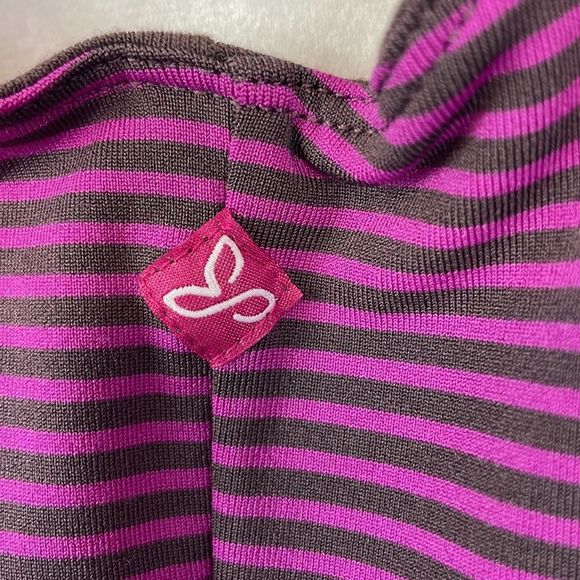 Prana Rebecca Dress in Vivid Viola. Purple with Brown Stripes. Size XL. NWT. - Picture 12 of 16